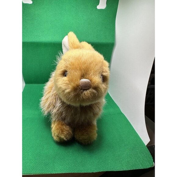 Rabbit Plush Easter Bunny by Chosun International Realistic Brown stuffed animal - Picture 2 of 8